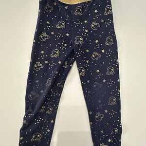 10/20$ PEPPA PIG Toddler Navy Leggings Size 2T